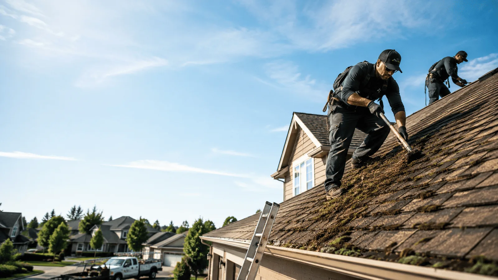 Roof Moss Removal in Potomac, MD near me